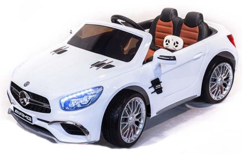 Toyland Электромобиль Mercedes Benz SL 65 / цвет белый