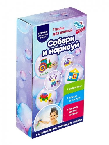 PicnMix Обучающая игра "Собери и нарисуй"