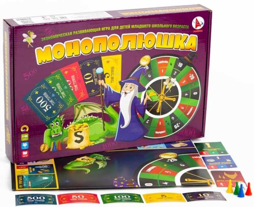 Ракета Настольная игра "Монополюшка"