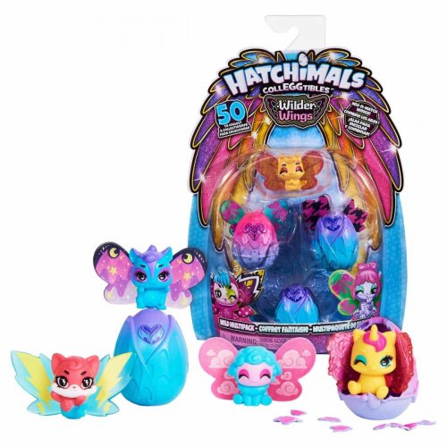 Hatchimals Набор из 4-х фигурок в яйце "Невероятные Хэтчи", сезон 9