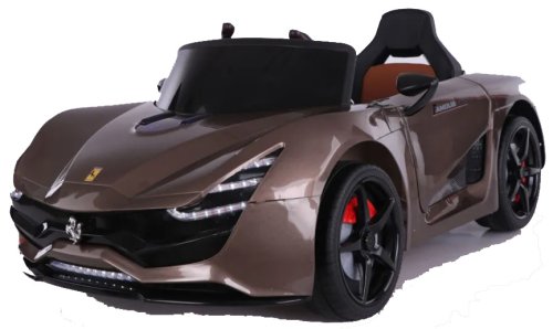 Toyland Электромобиль Ferrari FLSeat YHF9012 / цвет коричневый