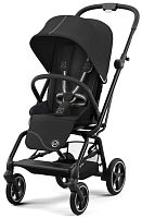 Cybex Прогулочная коляска Eezy S Twist+ 2 BLK / цвет Magic Black (черный)					